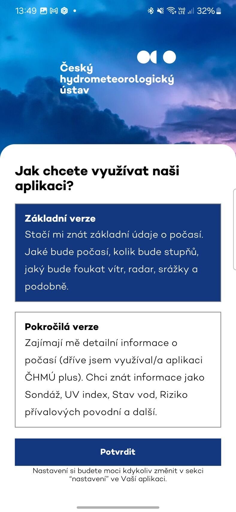 Počasí ČHMÚ