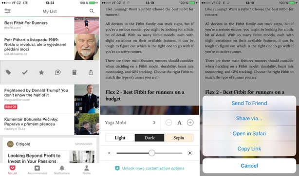 Pocket – aplikace týdne 2