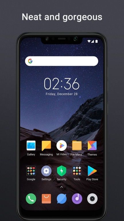 Pocophone F1 launcher