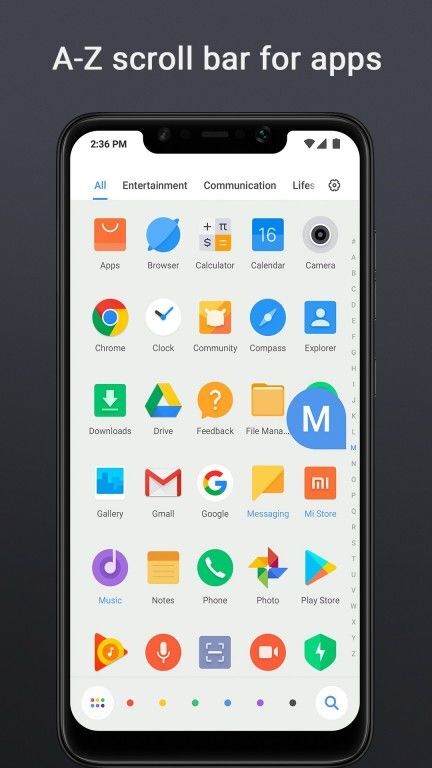 Pocophone F1 launcher