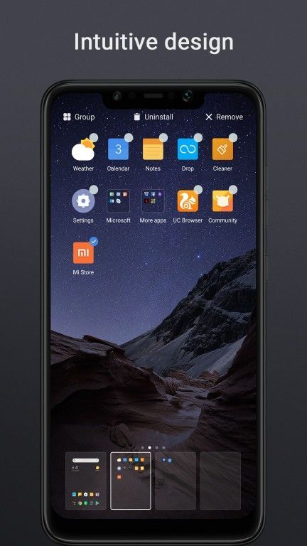 Pocophone F1 launcher