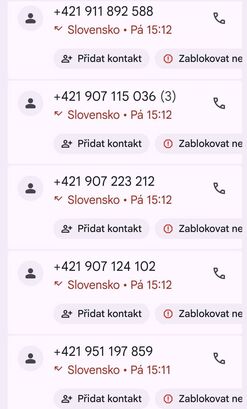 Podvodná telefonní čísla