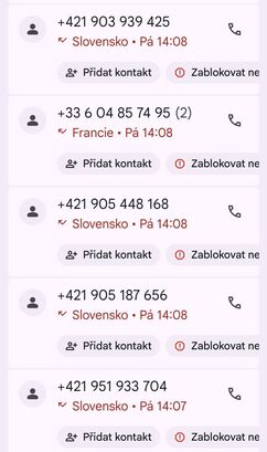 Podvodná telefonní čísla