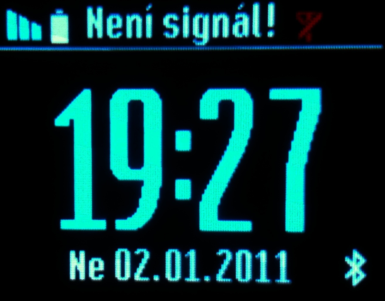 Pohotovostní obrazovka