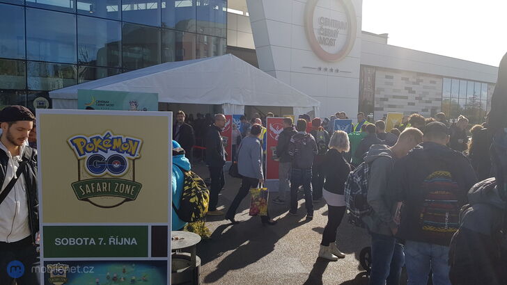 Pokémon GO Safari zone event v Praze