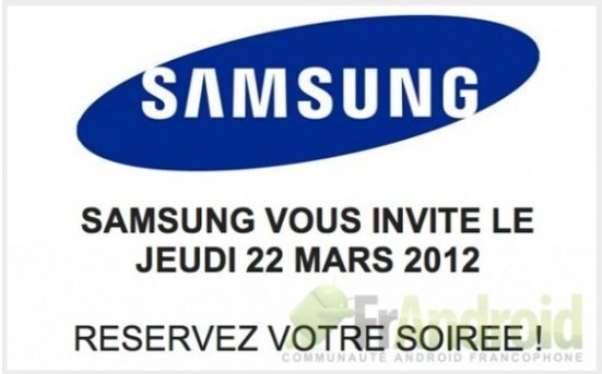 Pozvánka Samsung