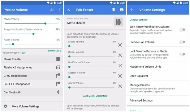 Precise Volume (+ Equalizer)