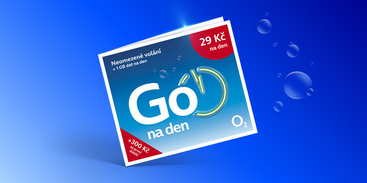 Předplacená karta Go na den