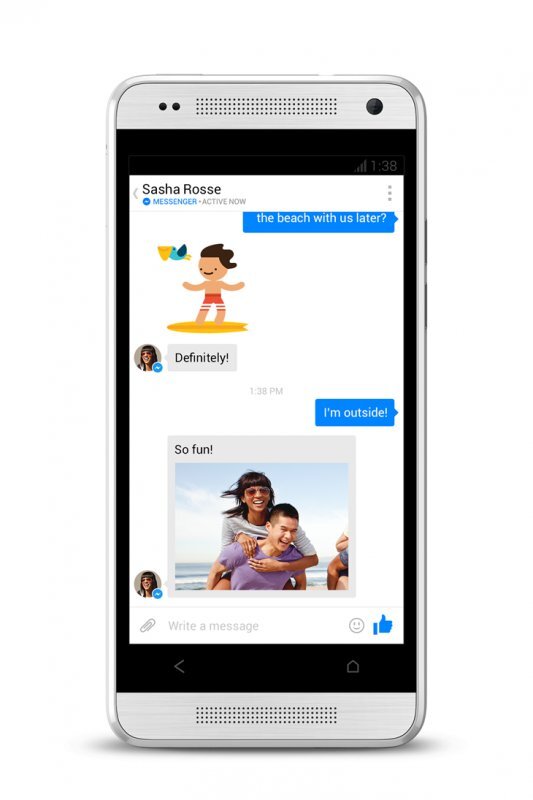 Přepracovaná aplikace Facebook Messenger