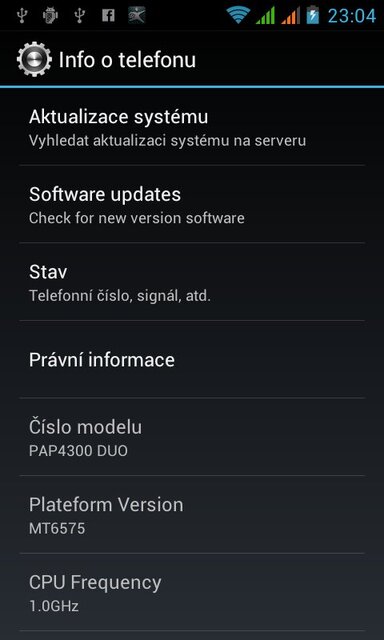 Prestigio MultiPhone 4300 DUO