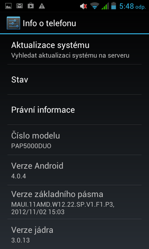 Prestigio MultiPhone 5000 DUO