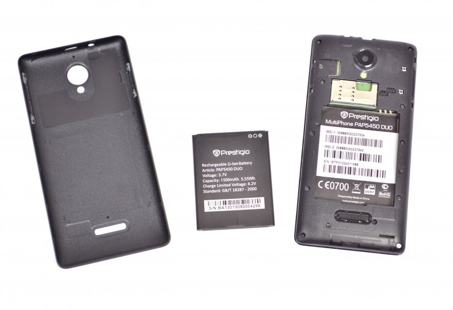 Prestigio MultiPhone 5450 DUO