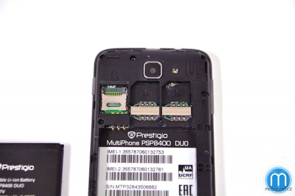 Prestigio MultiPhone 8400 DUO