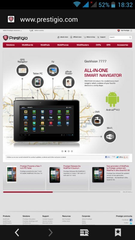 Prestigio MultiPhone PAP5044DUO