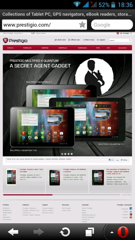 Prestigio MultiPhone PAP5044DUO