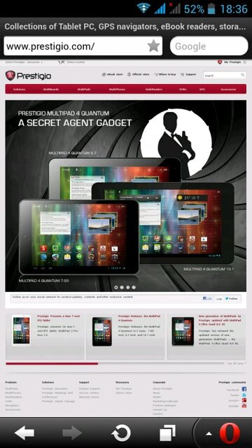 Prestigio MultiPhone PAP5044DUO