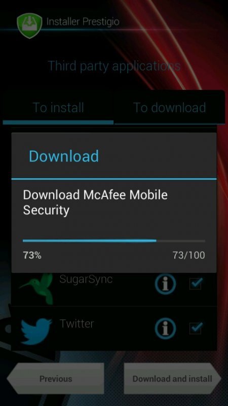 Prestigio MultiPhone PAP5300 DUO