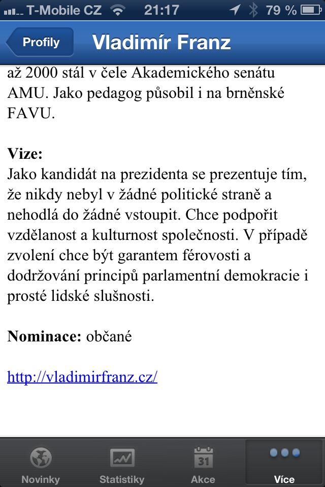 Prezident 2013 (iOS)