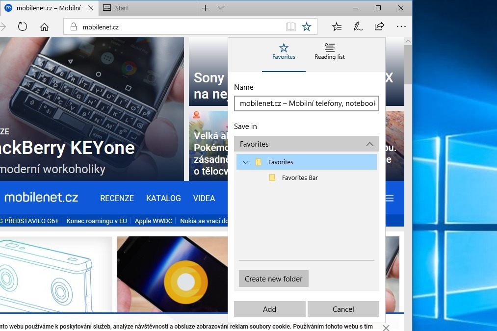 Přidat do oblíbených