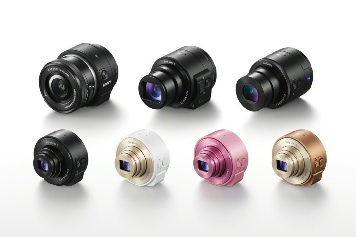 Přídavné fotoaparáty Sony QX