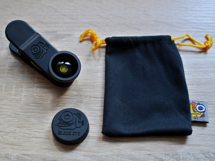 prodejní balení Black Eye objektivu