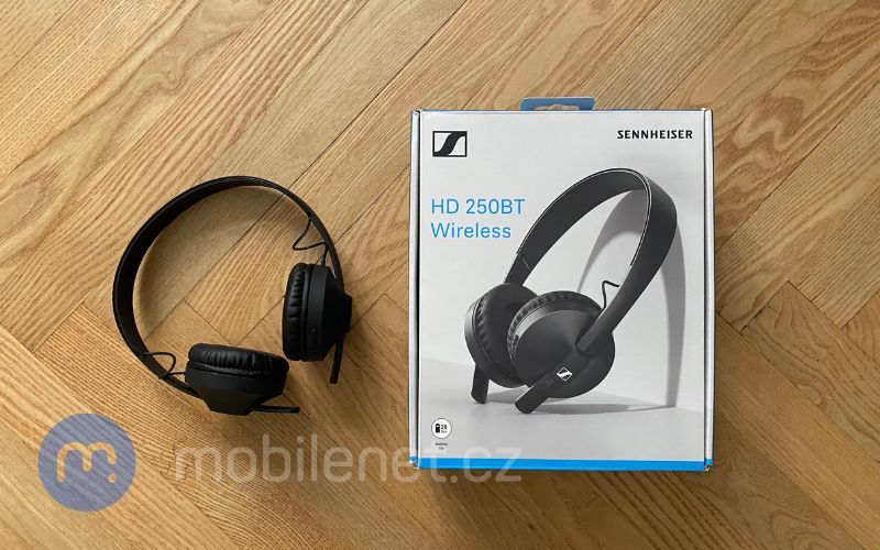 Prodejní balení sluchátek Sennheiser HD 250BT