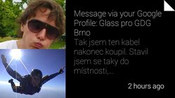 Prostředí Google Glass