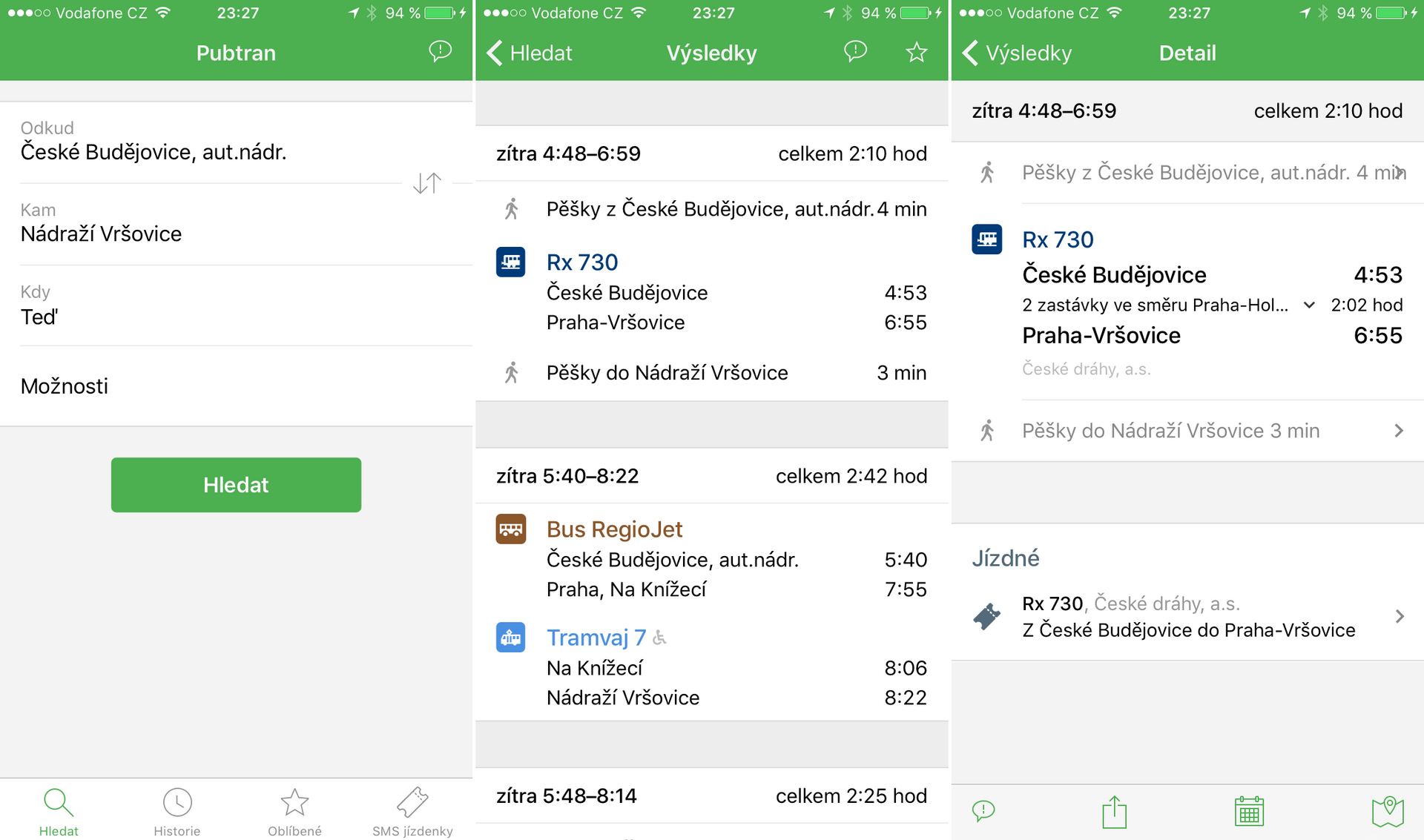 Pubtran – screenshot 1