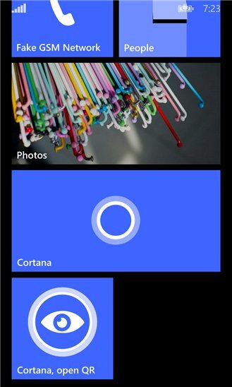 QR for Cortana (Bing Vision)