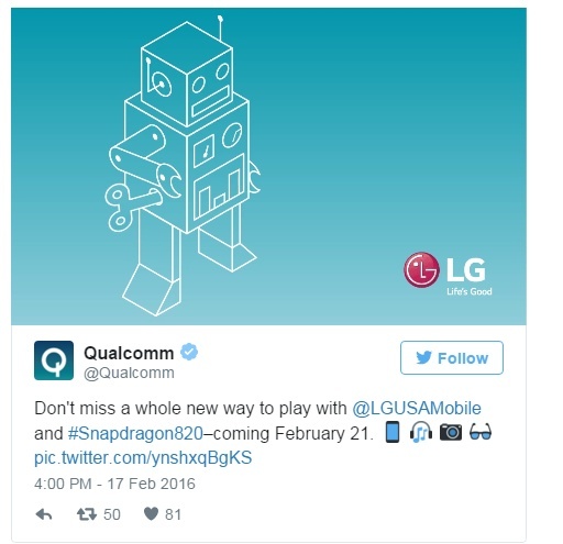 Qualcomm tweet