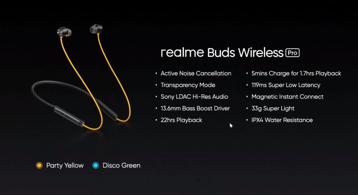 Realme Buds Wireless Pro