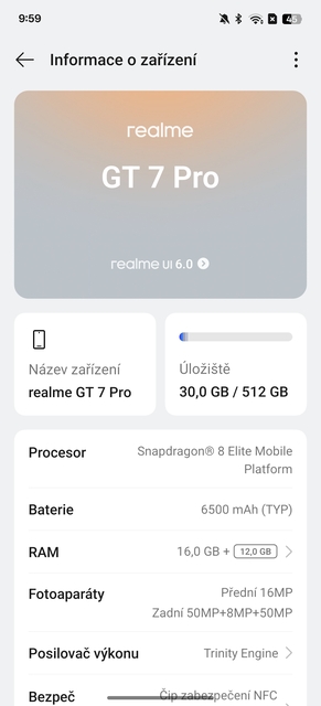 Realme GT7 Pro