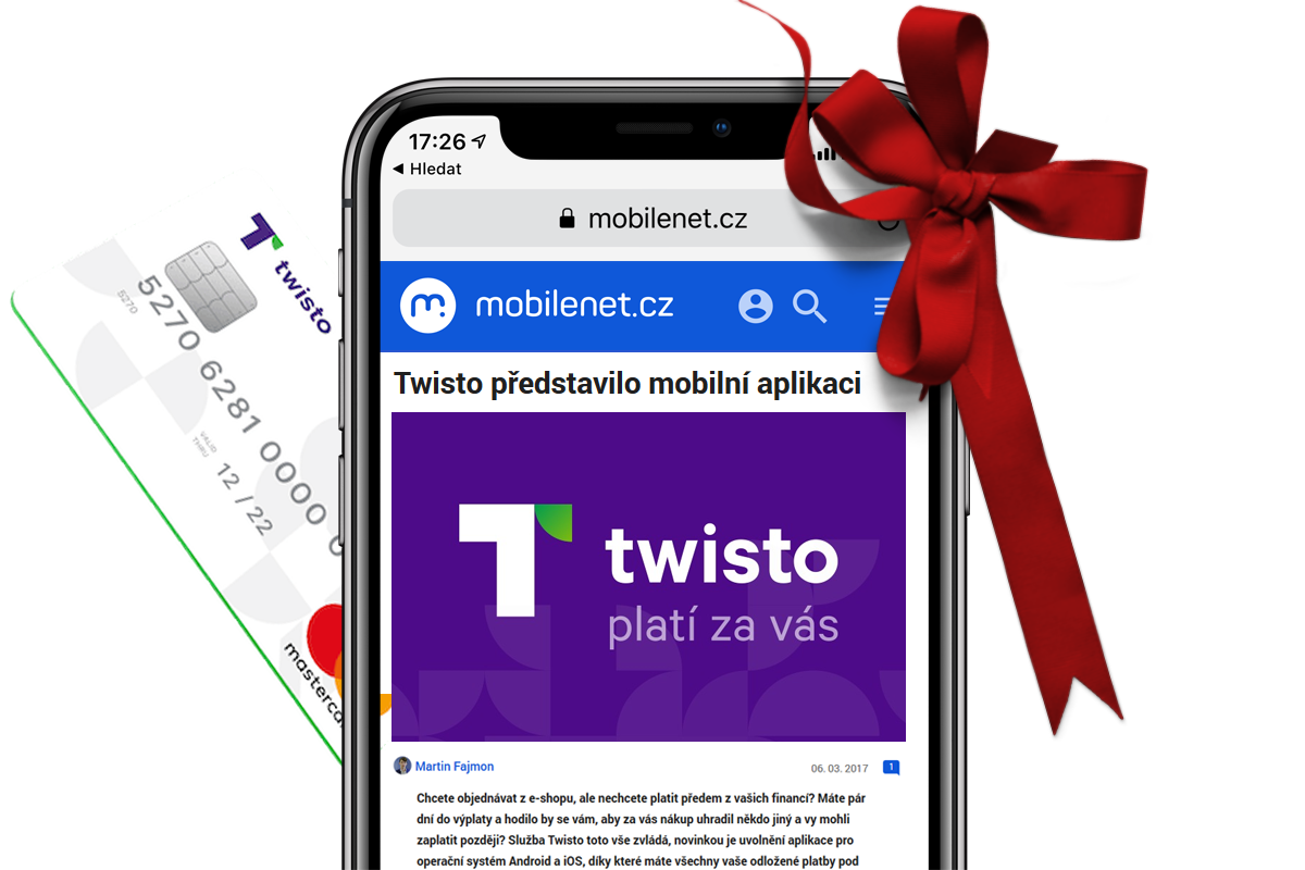 Registrujte se do Twista a vyhrajte iPhone Xs