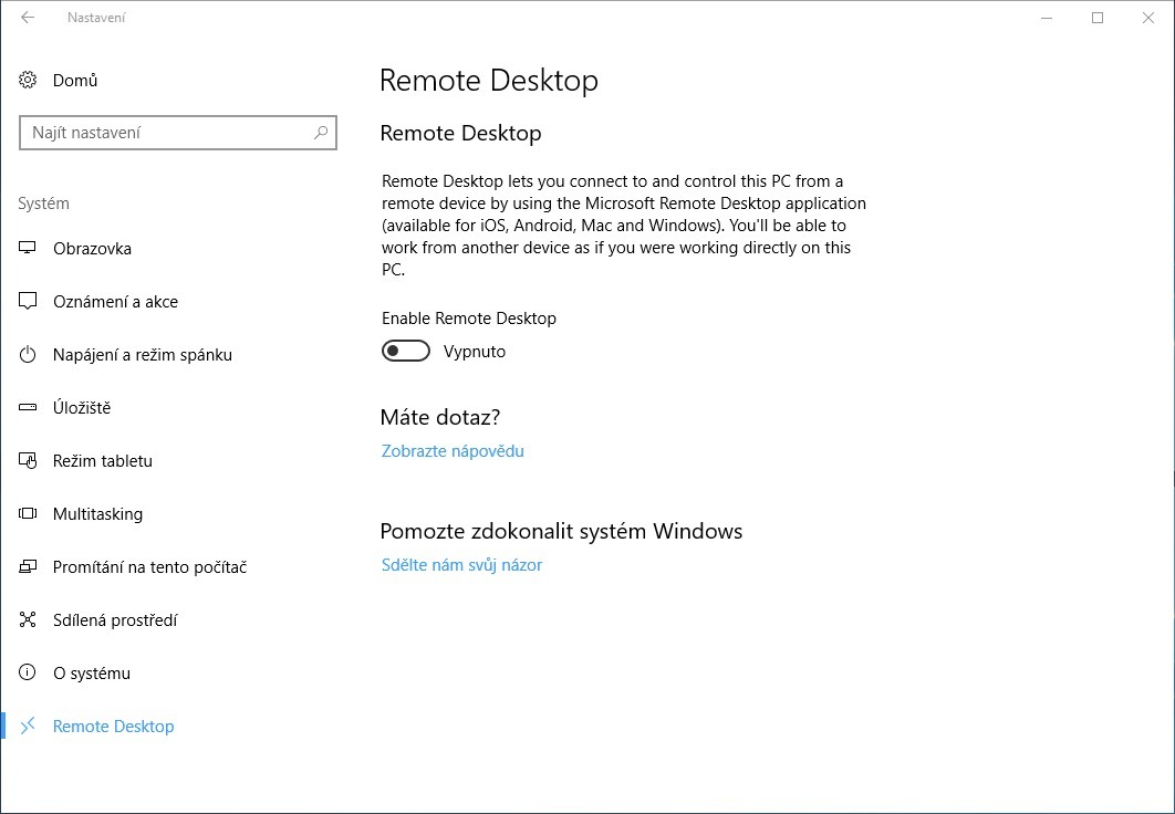 Remote Desktop
