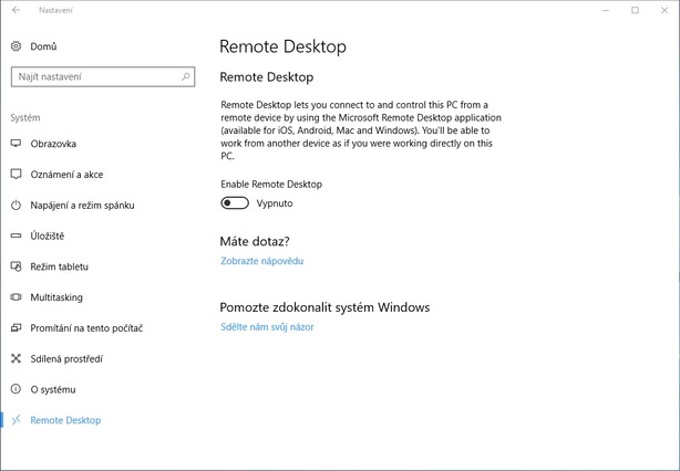 Remote Desktop