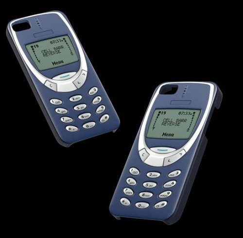 Retro Phone Case for iPhone 5 - Nokia 3310 Style