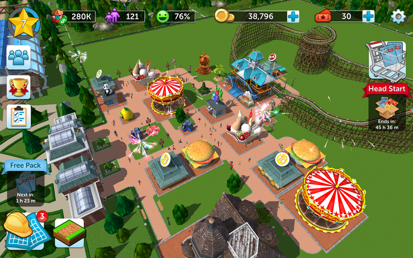 RollerCoaster Tycoon Touch