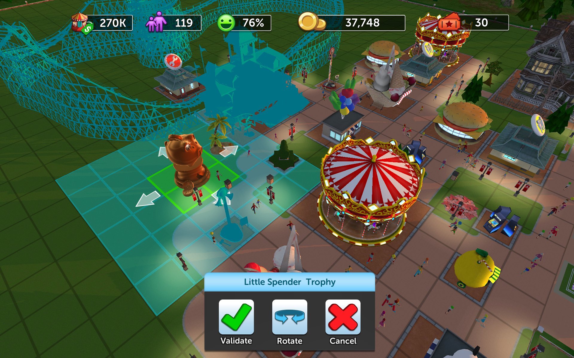 RollerCoaster Tycoon Touch