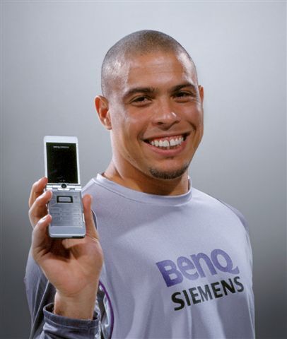 Ronaldo bude propagovat Benq-Siemens