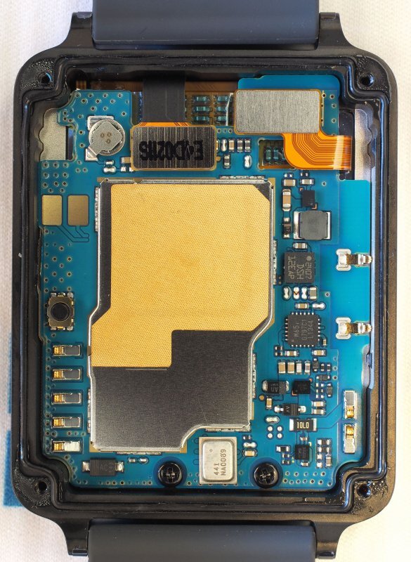 Rozebrané LG G Watch