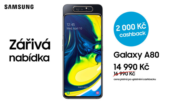 Samsung cashback - MP.cz