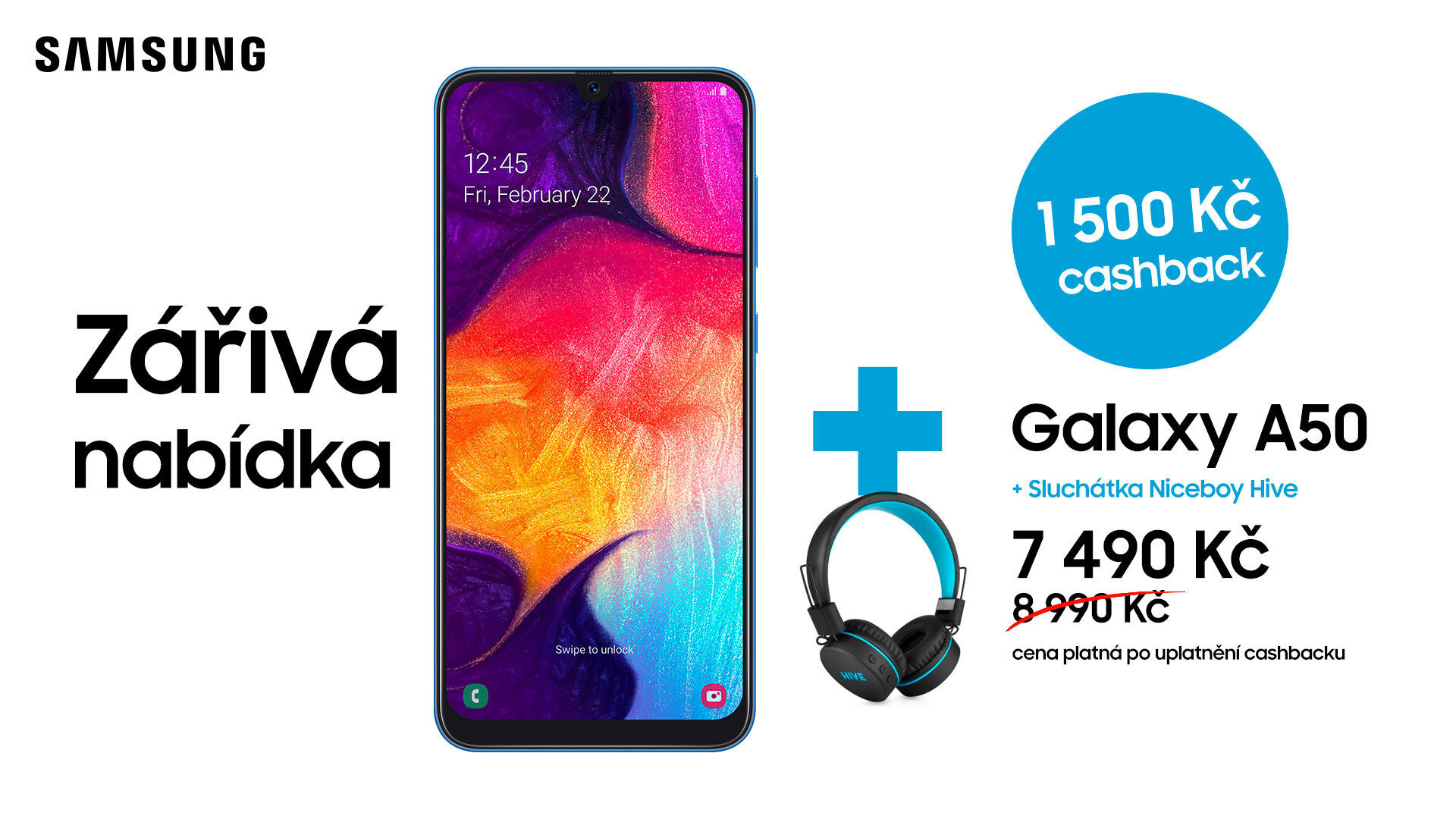 Samsung cashback - MP.cz