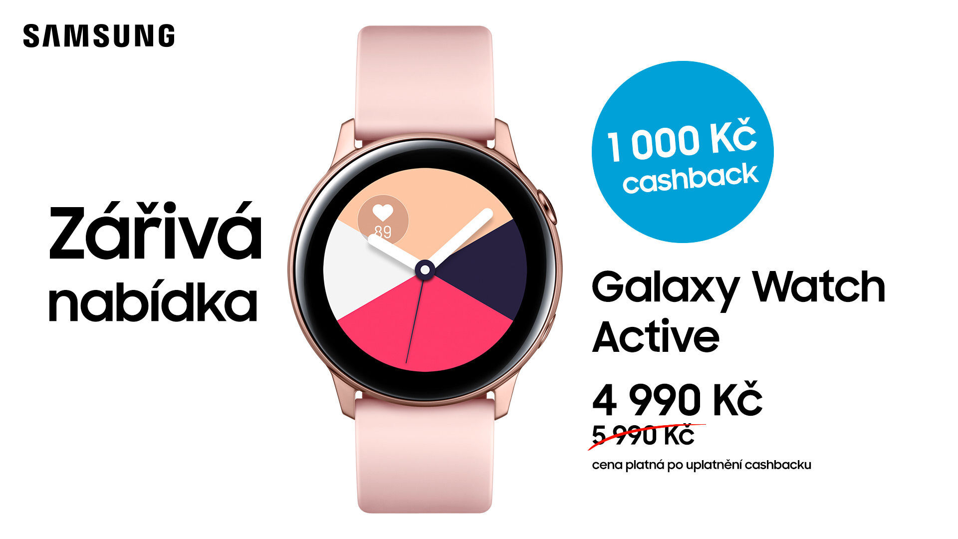 Samsung cashback - MP.cz