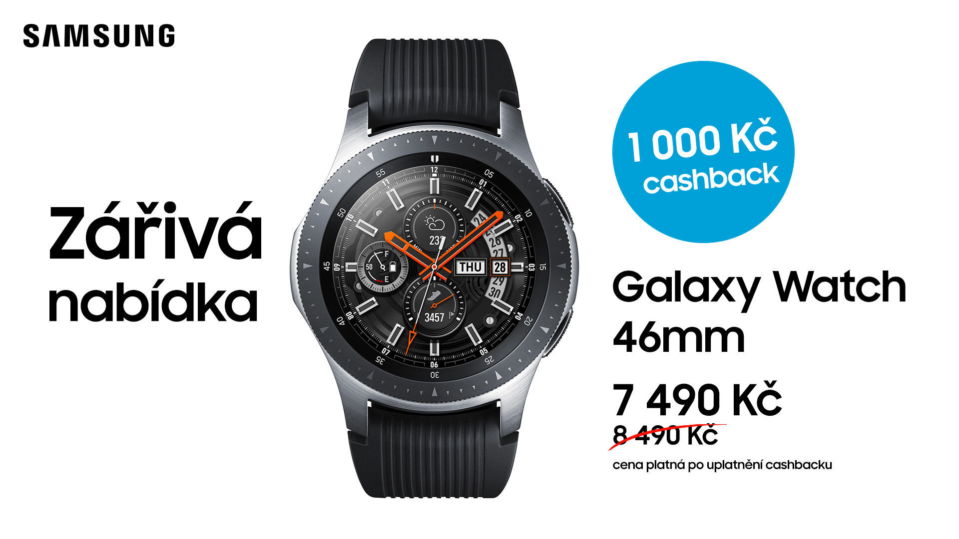Samsung cashback - MP.cz