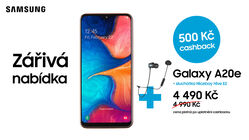 Samsung cashback - MP.cz