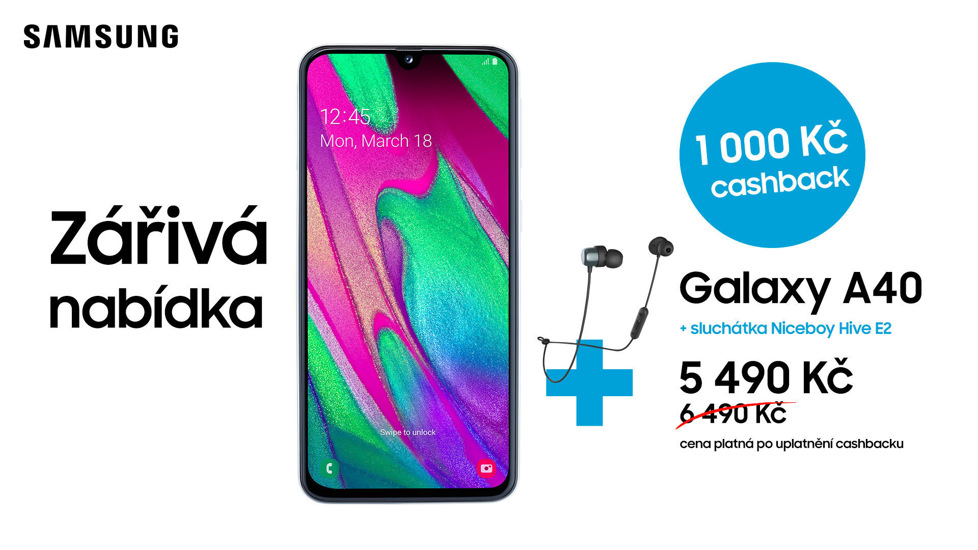 Samsung cashback - MP.cz