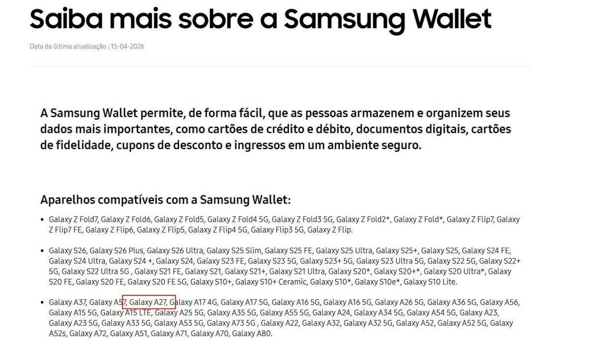Samsung Galaxy A27