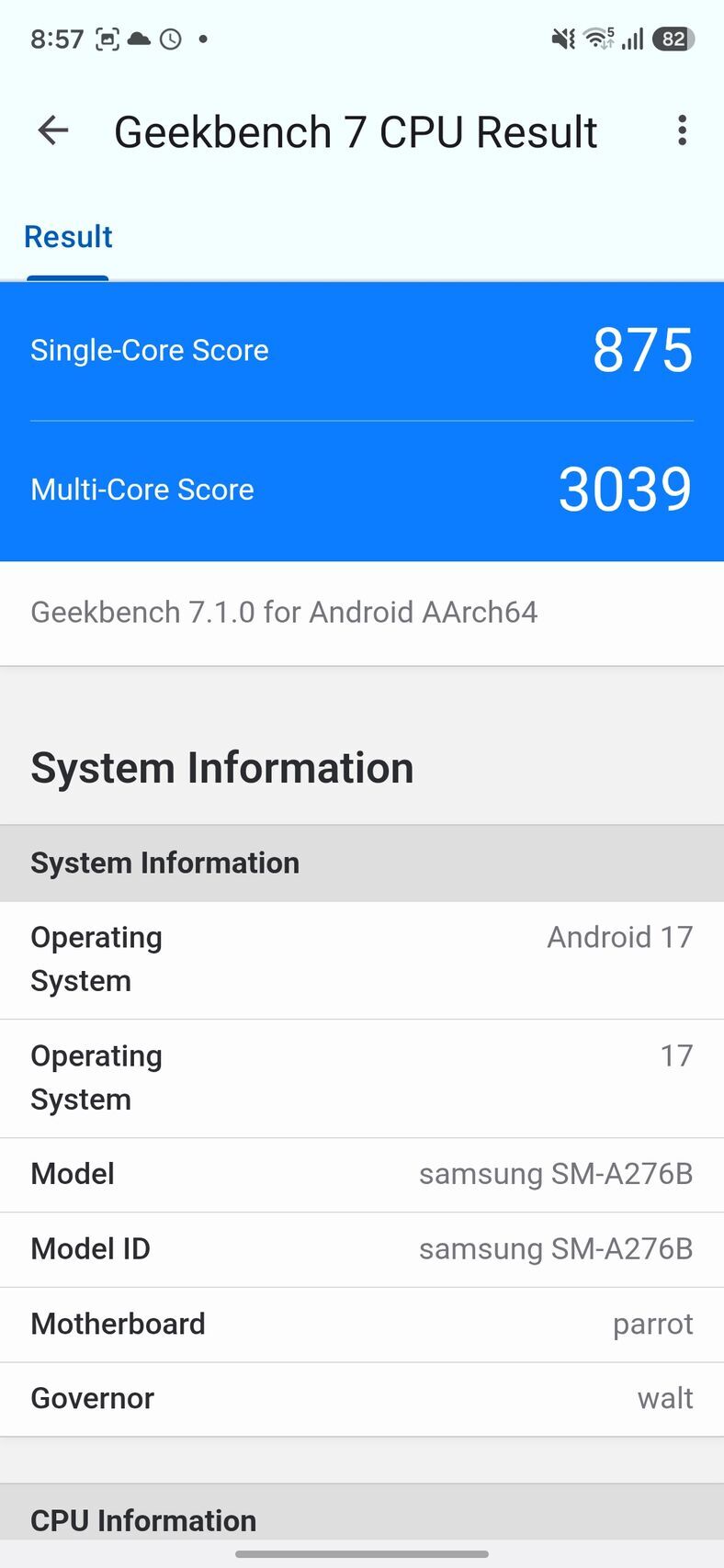 Samsung Galaxy A27