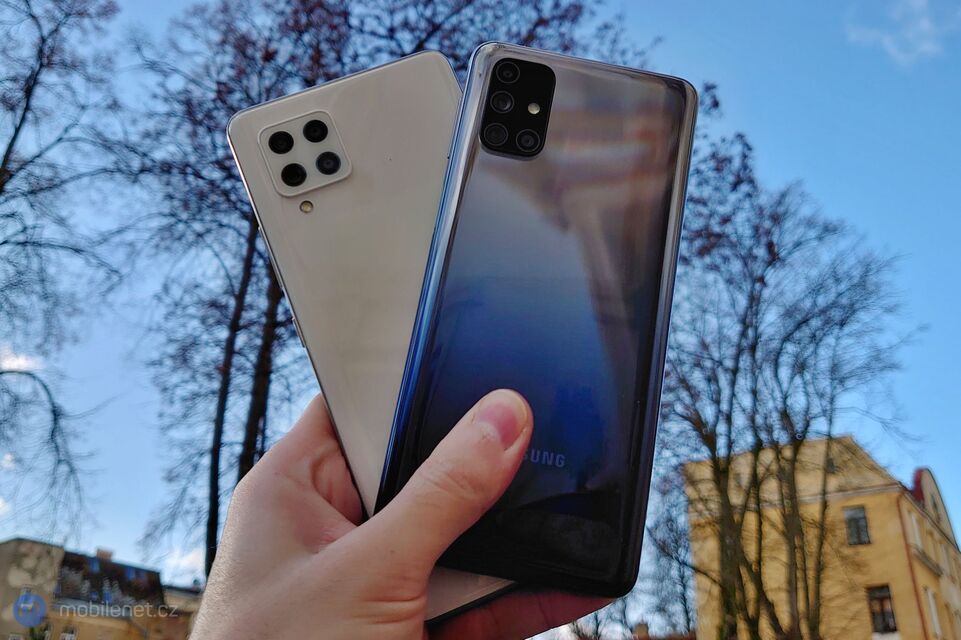Samsung Galaxy A42 5G a Samsung Galaxy M31s