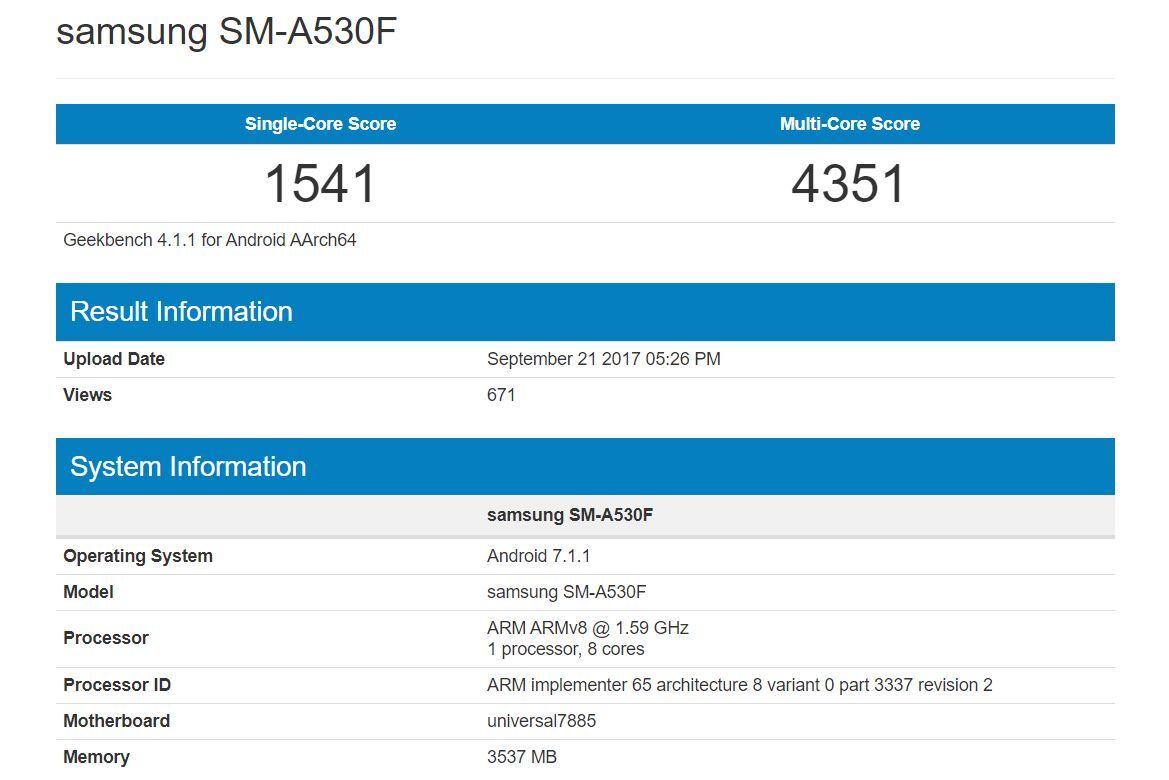 Samsung Galaxy A5 (2018)